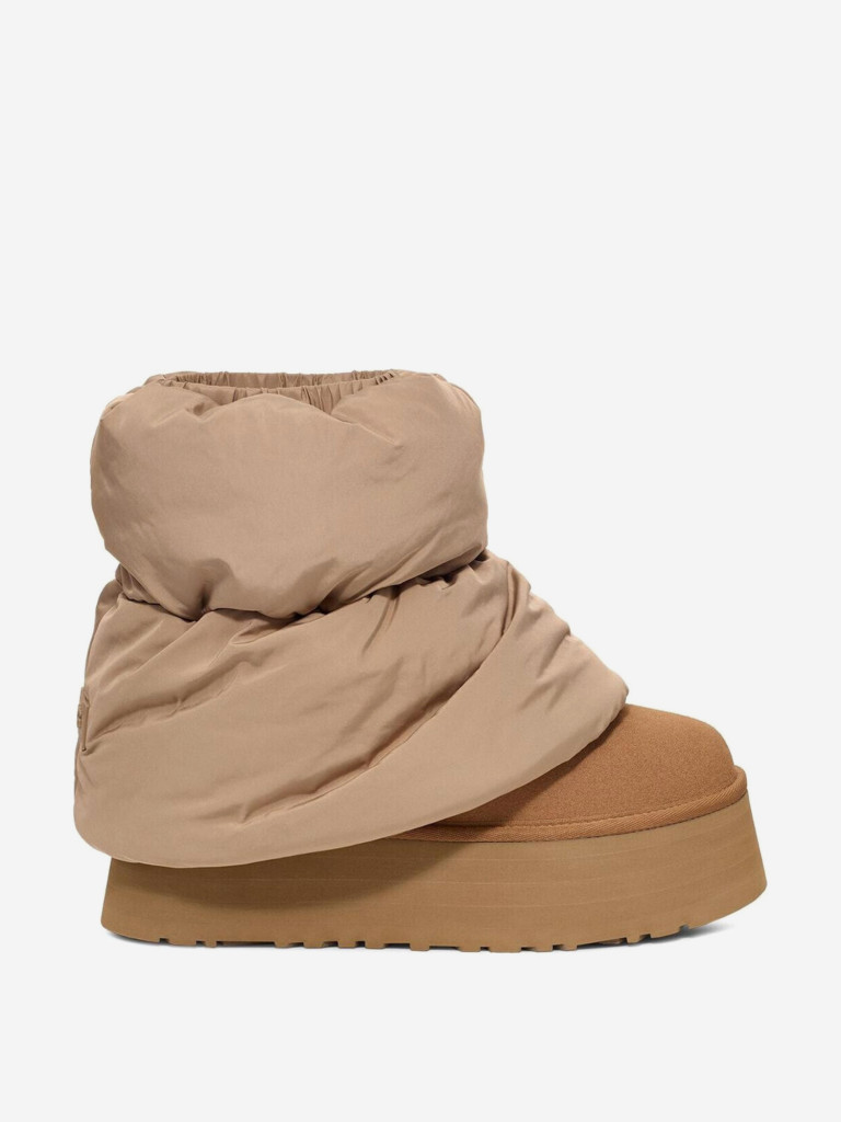 Ботинки утепленные UGG Classic Mini Dipper Puffer