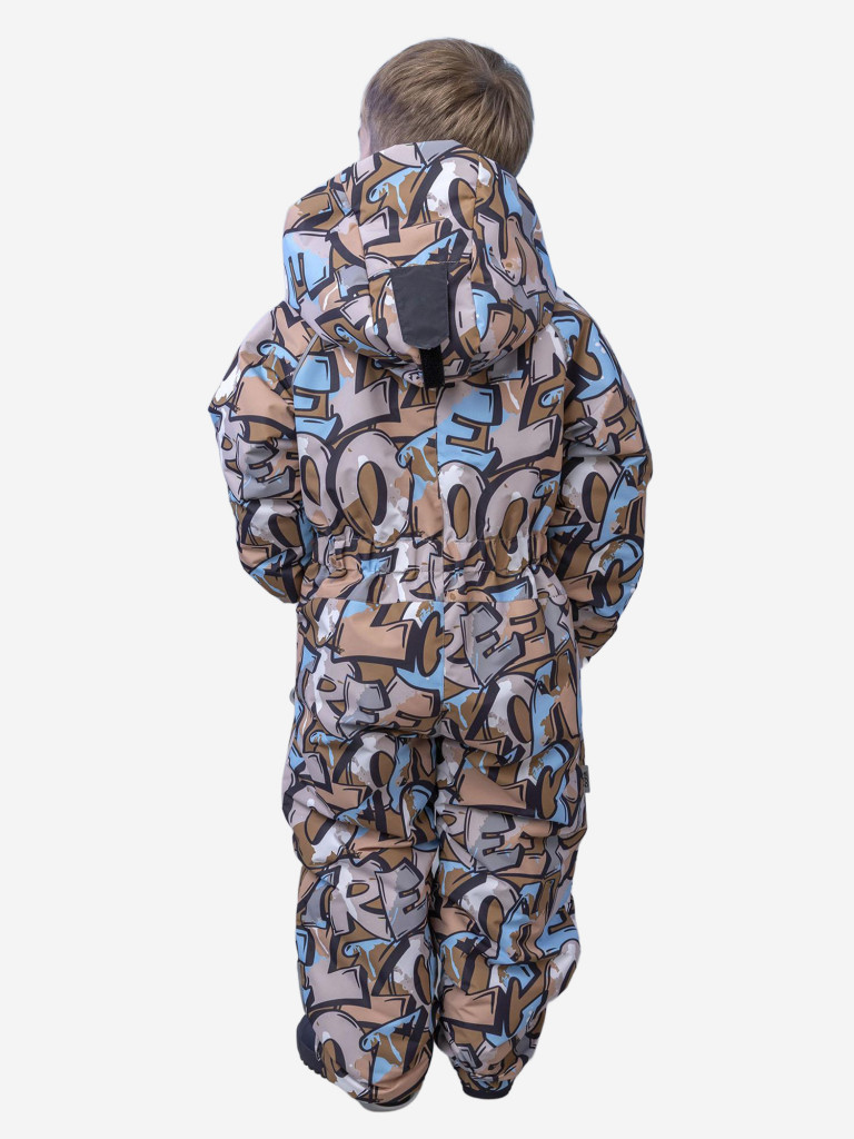 Кобинезон детский batik Марион принт бежевый