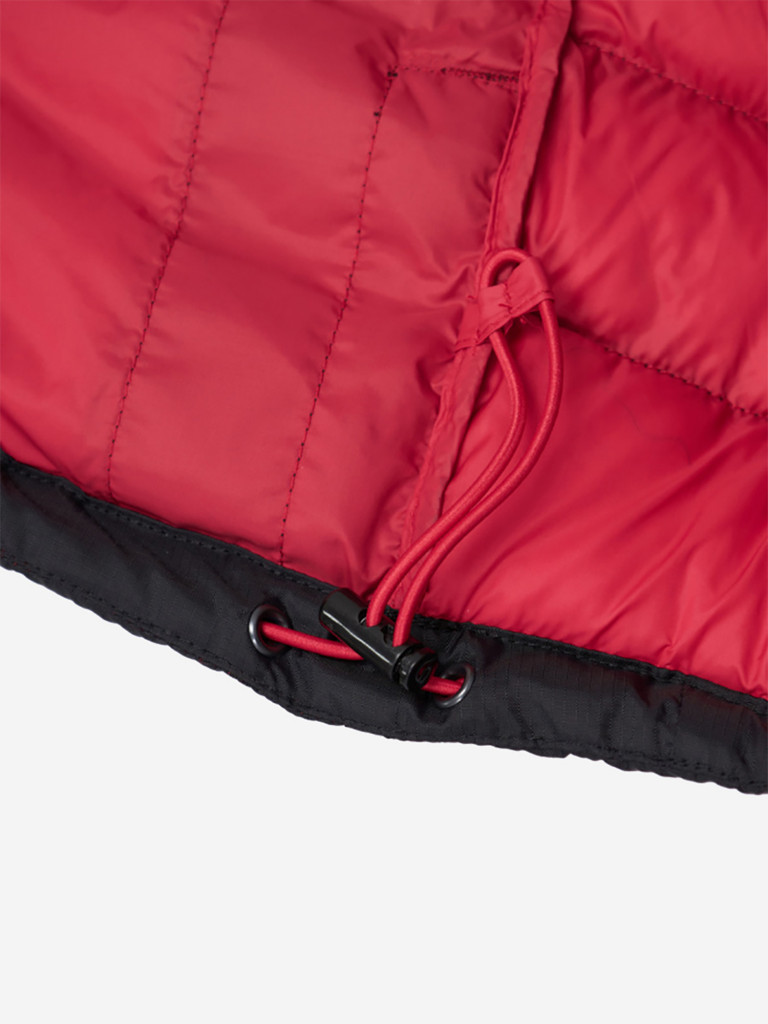 Жилет мужской Alaskan Juneau Vest утепленный стеганый черный /красный для рыбалки и охоты