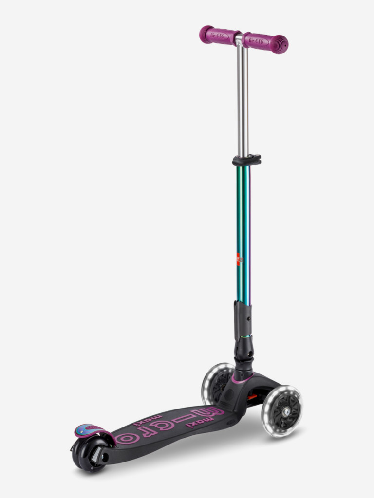 Самокат детский Micro Maxi Deluxe LED, складной