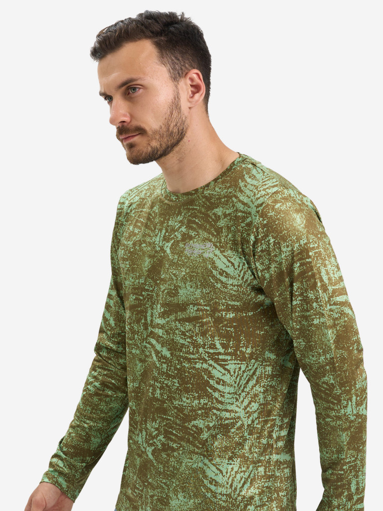 Лонгслив мужской Extreme Fishing OBS-G506 с защитой от солнца UPF50+ для рыбалки