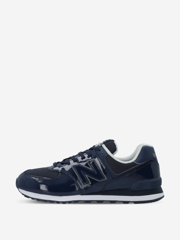 Кроссовки New Balance 574 синий цвет — купить за 12599 руб. со скидкой 30 %, отзывы в интернет-магазине Спортмастер