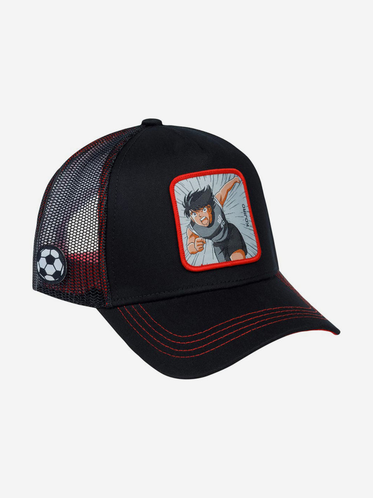 Бейсболка с сеточкой CAPSLAB CL/TSU/3/HYU2 Junior Captain Tsubasa Kojiro Hyuga (черный)