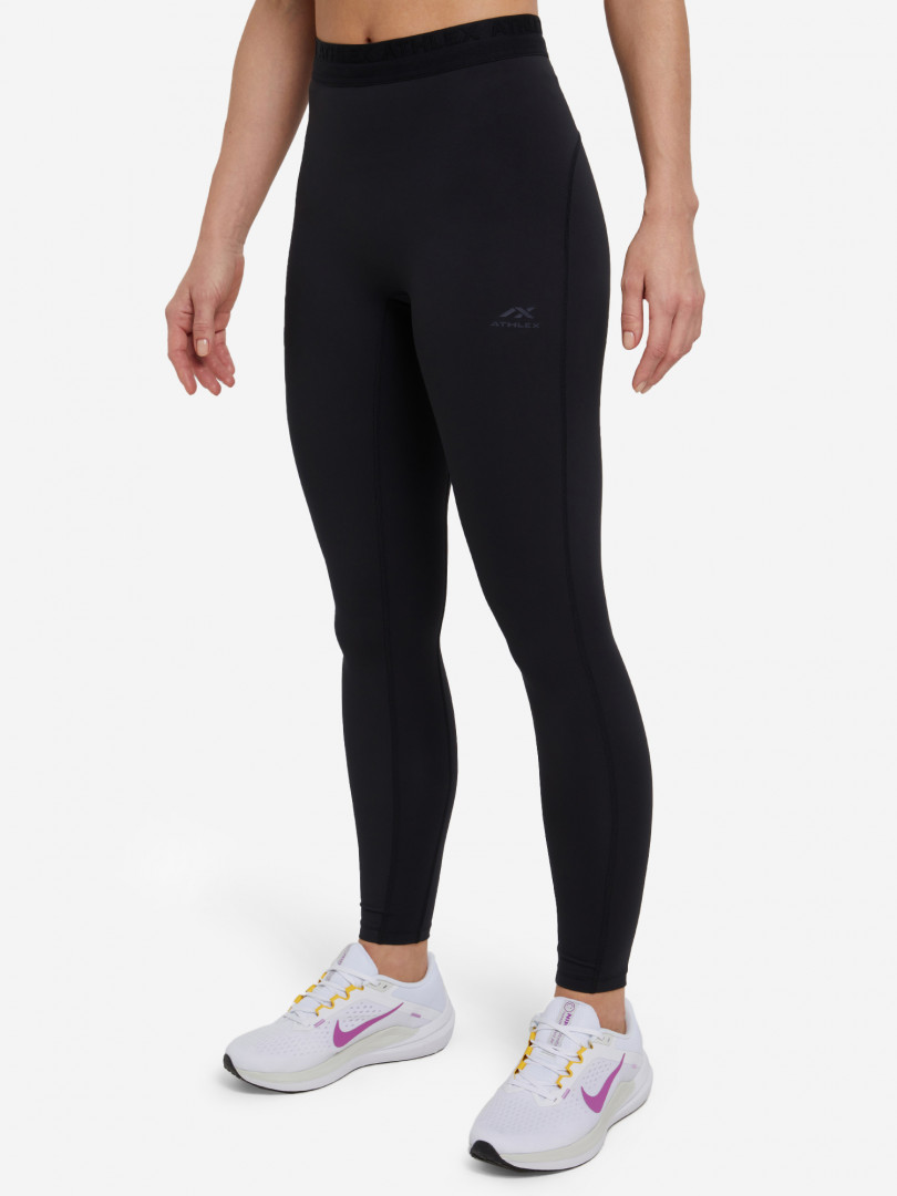 фото Легинсы женские athlex pulse+, черный
