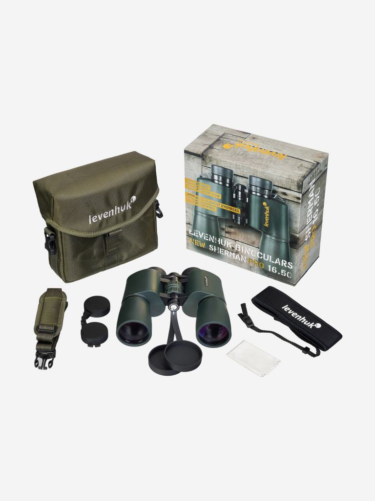 Бинокль Levenhuk New Sherman PRO 16x50