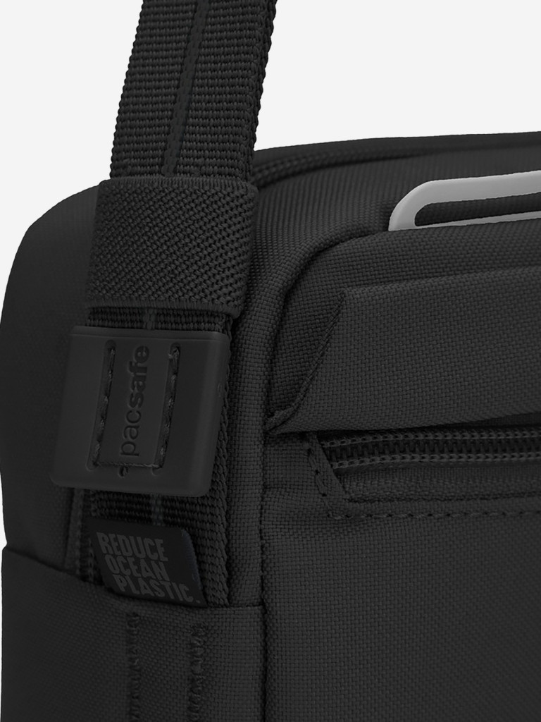 Сумка антивор Pacsafe GO Crossbody, Jet Black, 2.5 л.