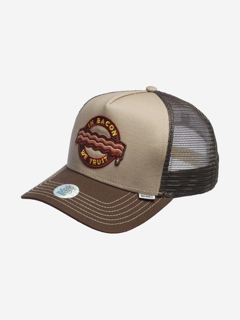 Бейсболка с сеточкой DJINNS HFT Cap Food Bacon