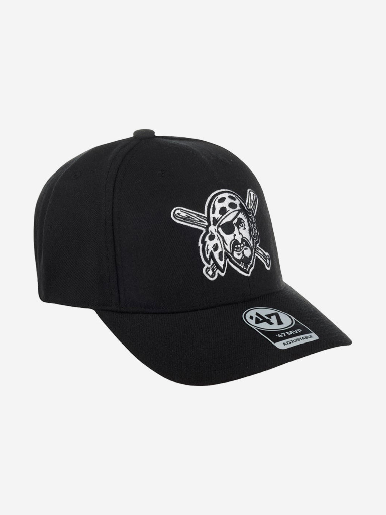 Бейсболка 47 BRAND B-MVPSP20WBP-BKD Pittsburgh Pirates MLB (черный)