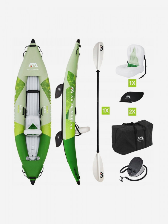 Надувной каяк Aqua Marina BETTA, 312 см, Одноместный каяк