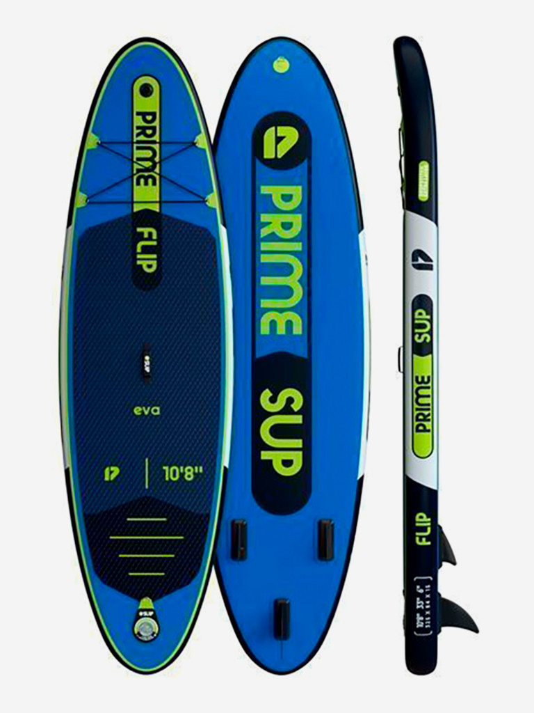 Сапборд надувной Prime 10.8х33х6 Flip blue, 320x84x15 см