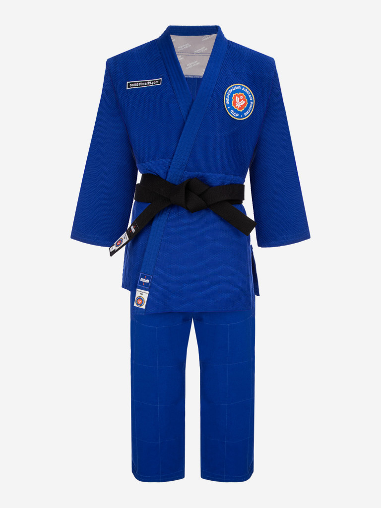 Кимоно для дзюдо подростковое Clinch Judo Gold FDR синее