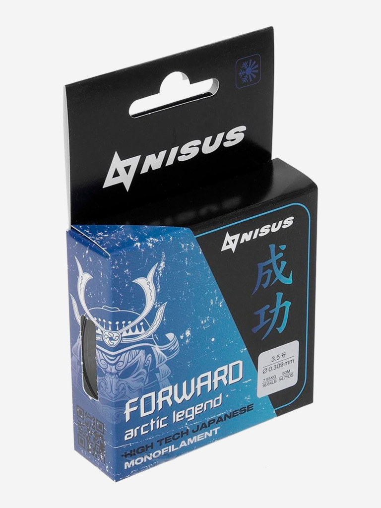 Леска для рыбалки Nisus FORWARD ARCTIC LEGEND Nylon 0,309мм, 50м, 7,55кг, прозрачный