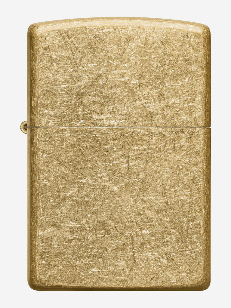 Зажигалка бензиновая ZIPPO 49477 Classic Tumbled Brass