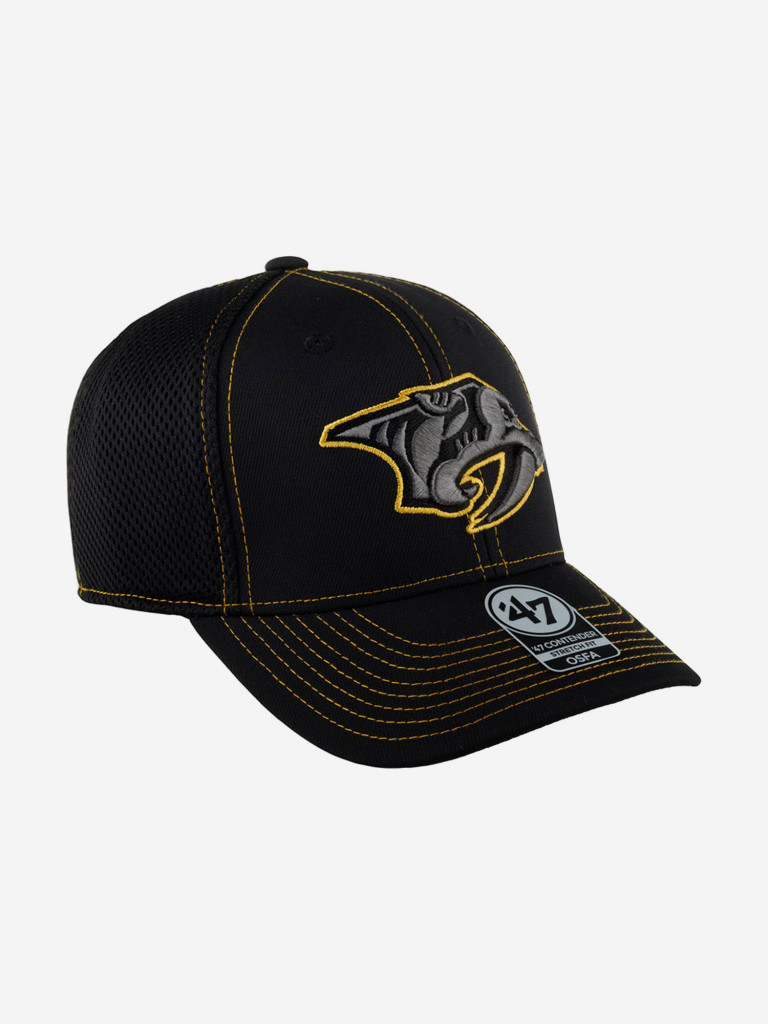 Бейсболка с сеточкой 47 BRAND H-SRNOT30DRE-BK Nashville Predators NHL (черный)