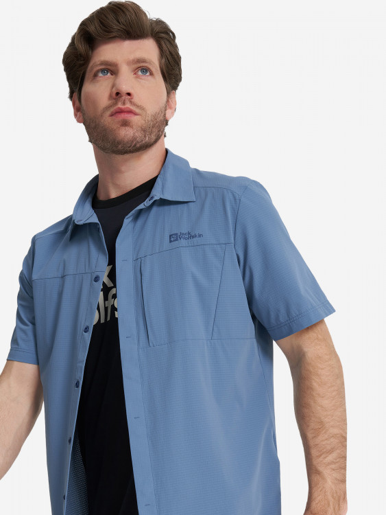 Рубашка с коротким рукавом мужская Jack Wolfskin Vandra