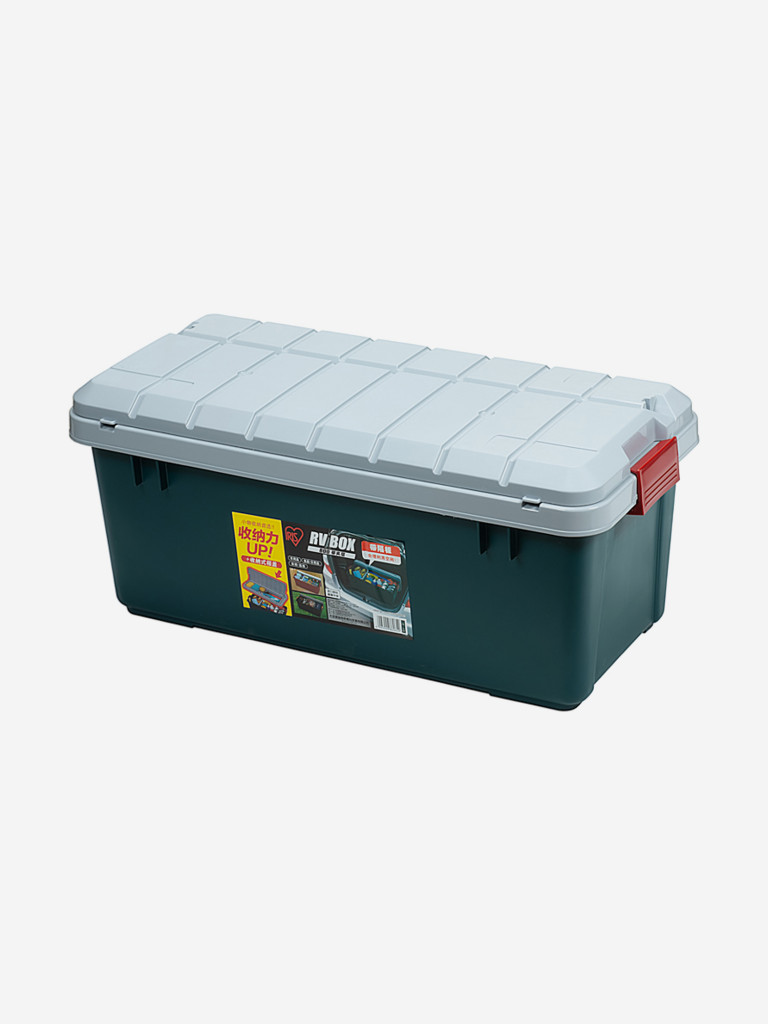 Ящик экспедиционный IRIS OHYAMA RV BOX 800 c двойной разделенной крышкой 78,5x37x32,5 см.