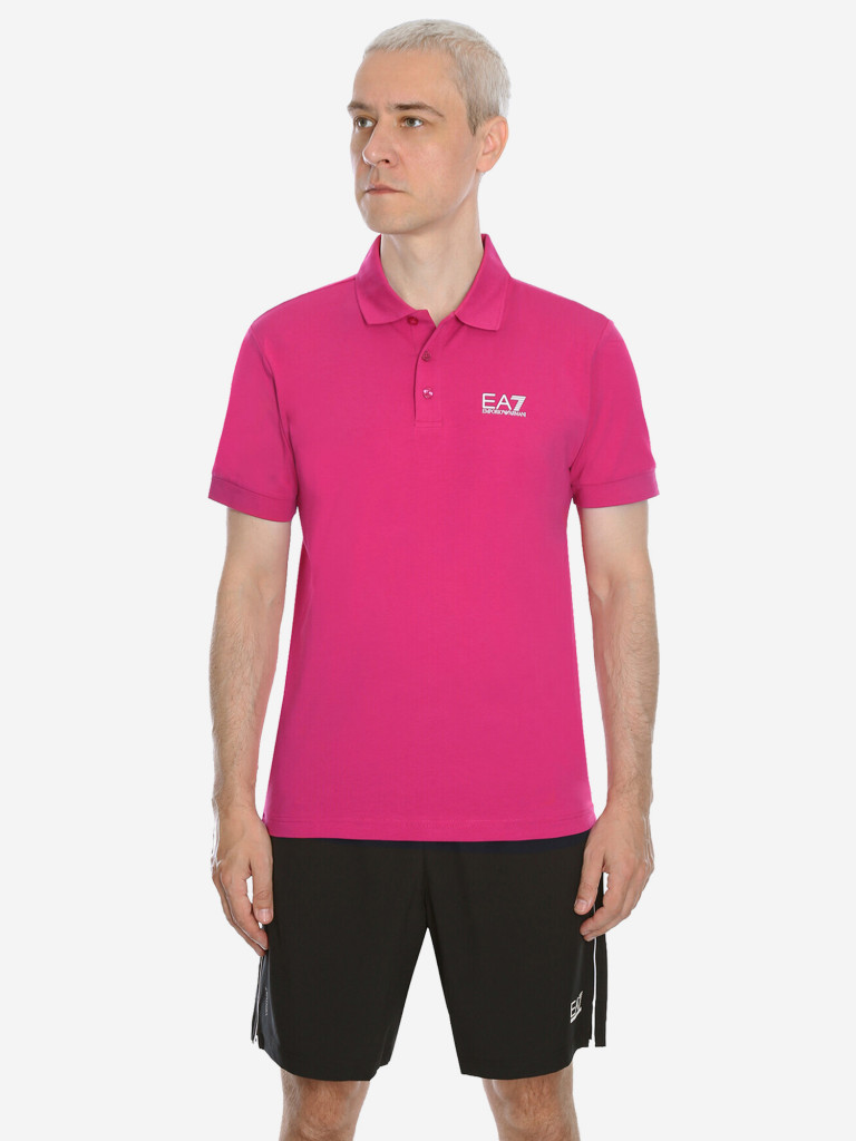 Рубашка поло мужская EA7 EMPORIO ARMANI