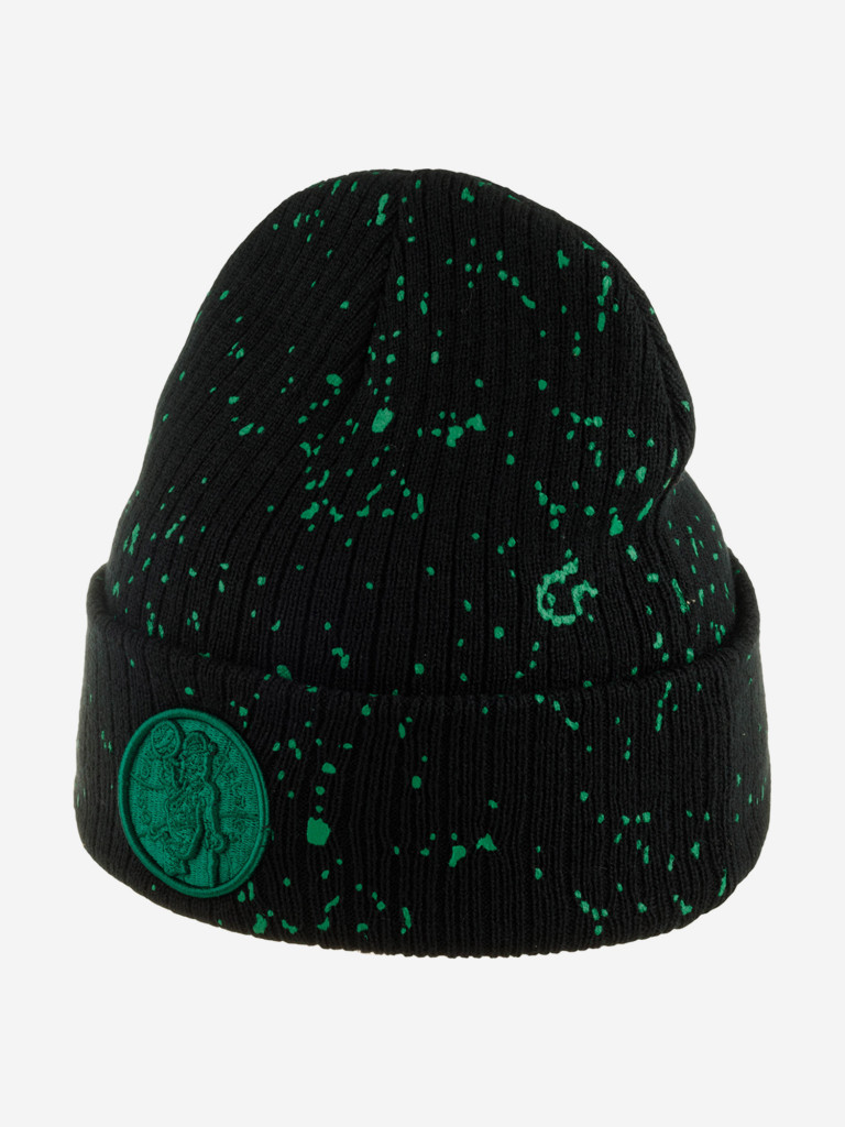 Шапка с отворотом MITCHELL NESS HCFK5815-BCEYYPPPBLCK Boston Celtics NBA (черный)