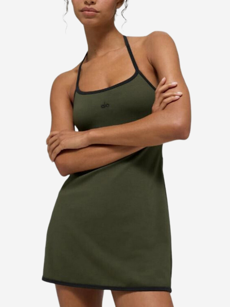 Платье Alo Yoga Softsculpt Halter Tennis Dress