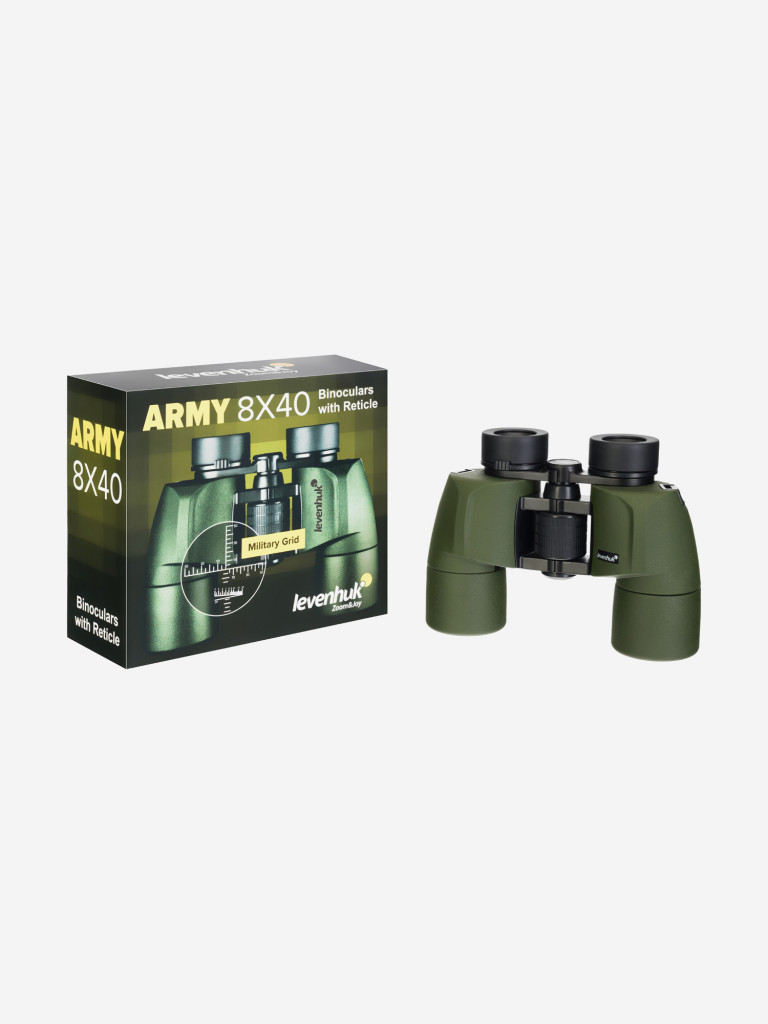 Бинокль Levenhuk Army 8x40 с сеткой