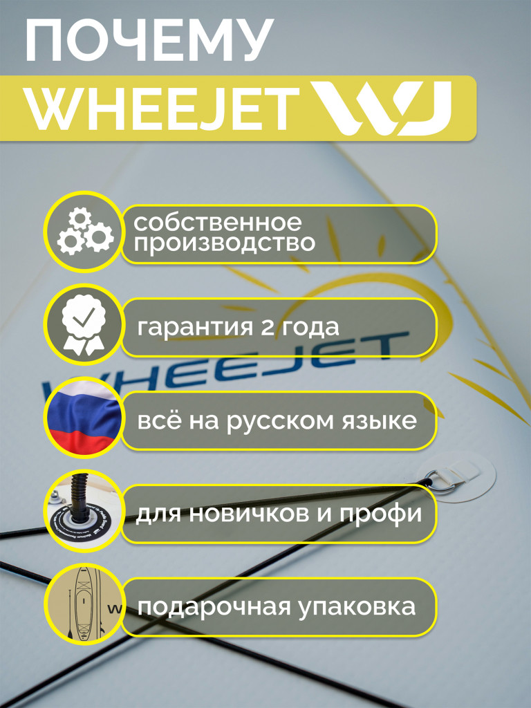 SUP-доска WheeJet Summer Line Aloha 320x81x15