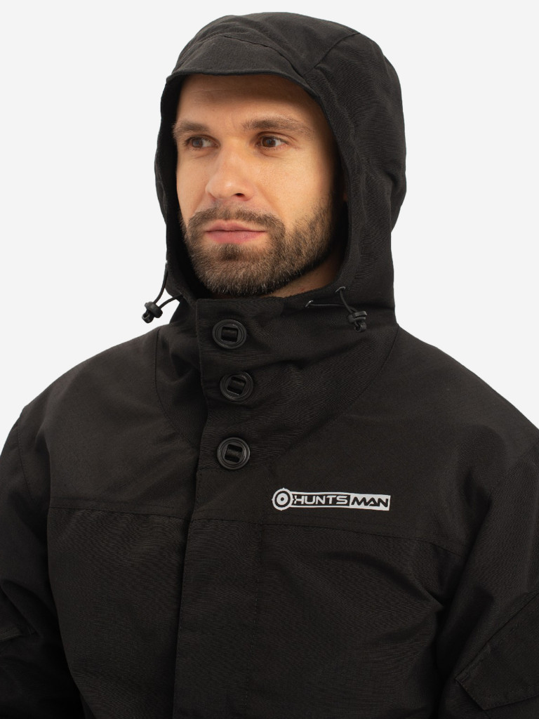 Костюм мужской демисезонный Huntsman Горка-3 ветровлагозащитный, ткань смесовая рипстоп