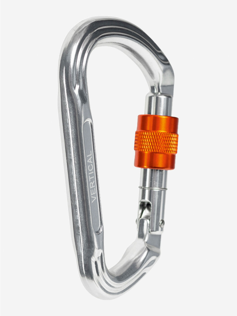 Карабин алюминевый трапеция Keylock Vertical