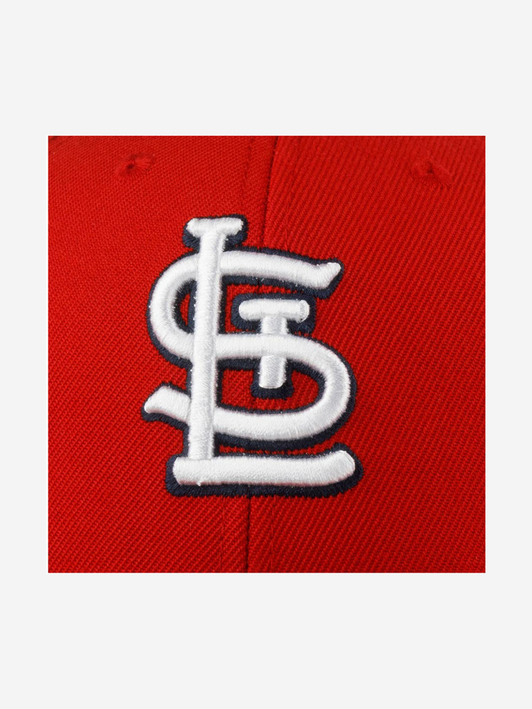Бейсболка 47 BRAND B-MVP23WBV-RDC St. Louis Cardinals MLB (красный)