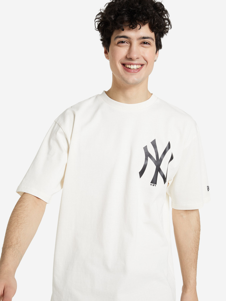 Футболка мужская оверсайз New Era MLB New York Yankees