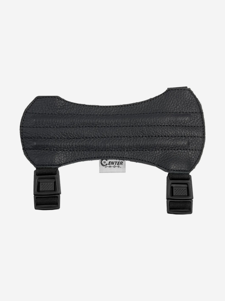 Крага Centershot 17см (кожа) черная