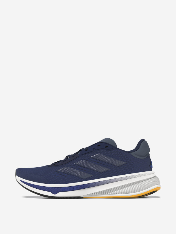 Кроссовки мужские adidas Response Super арт. IF8598 голубой/белый/оранжевый цвет — купить за 7799 руб. со скидкой 40 %, отзывы в интернет-магазине Спортмастер