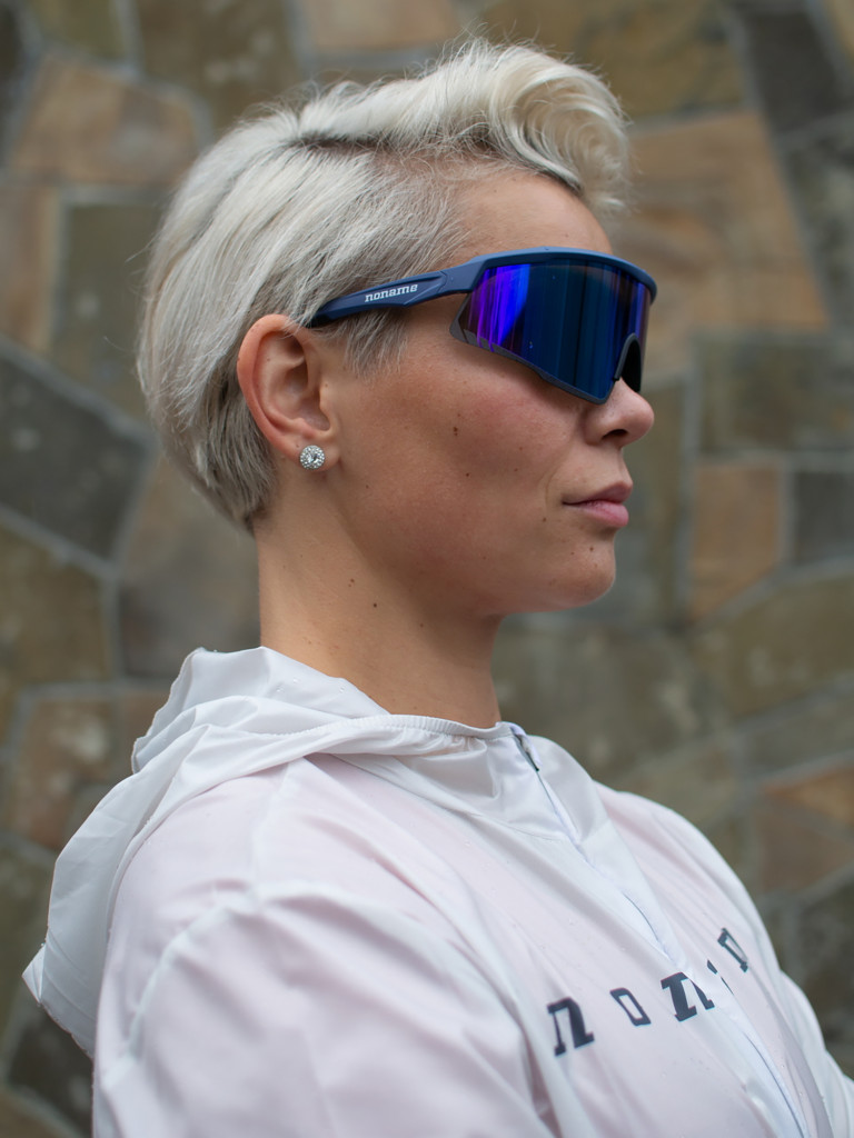 Очки спортивные NoName Livigno Navy Blue солнцезащитные