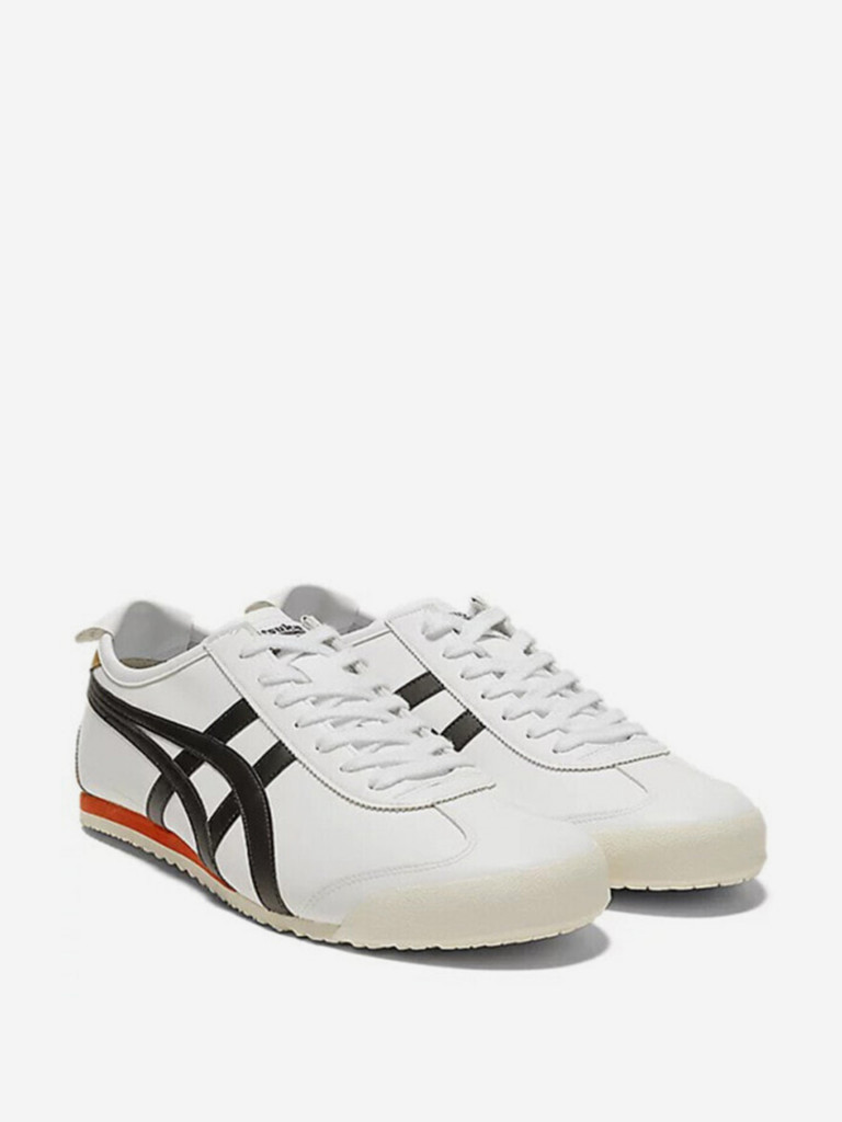 Кроссовки Onitsuka Tiger Mexico 66 White Black Gold