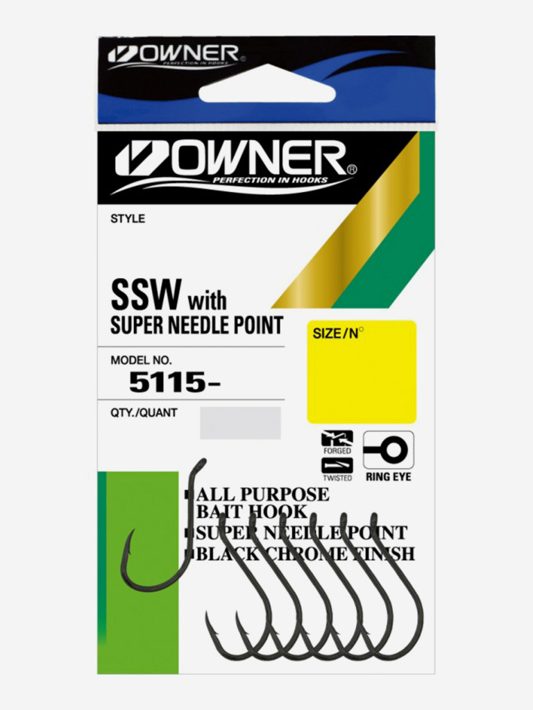 Крючок OWNER Oh SSW BC №7/0 3шт