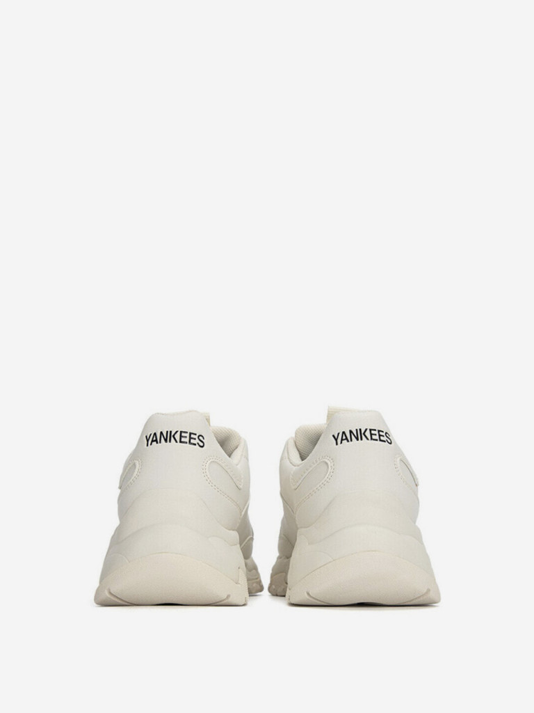 Кроссовки массивные низкие MLB Big Ball Chunky Слоновая кость с Зеленым