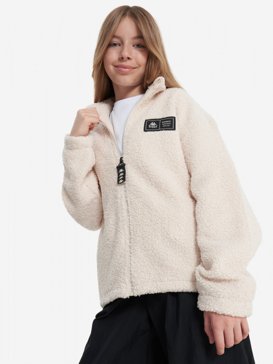 Джемпер флисовый для девочек Kappa