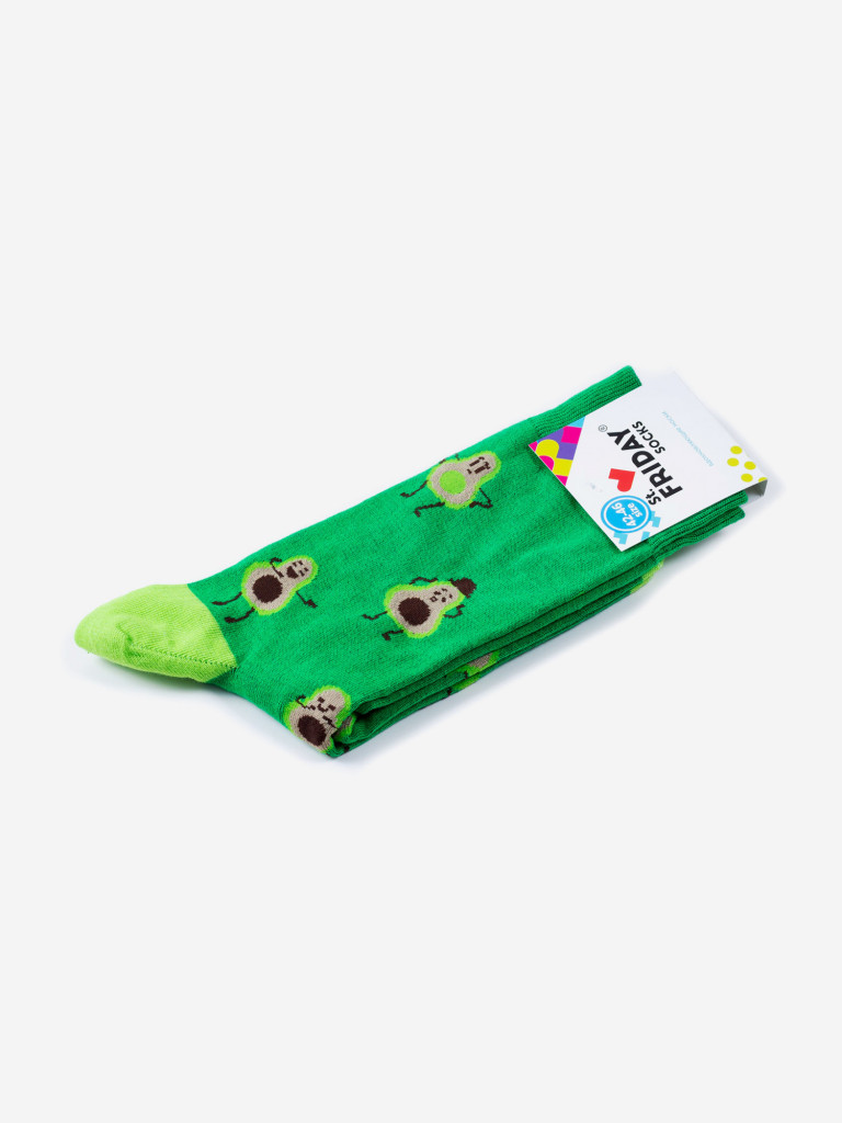 Носки с рисунками St.Friday Socks, Авокадо