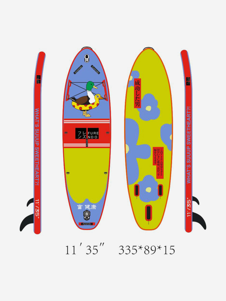 Sup-доска Furendo Duck 11', 335х89х15 см