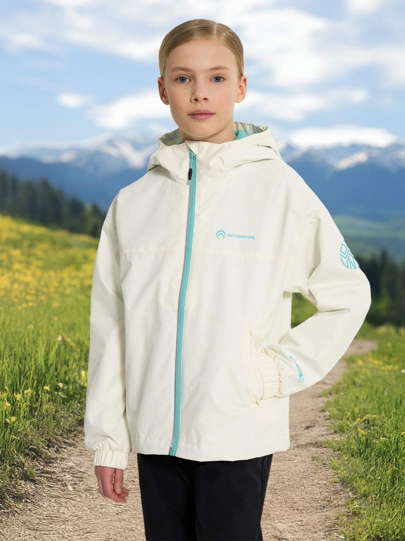 Ветровка для девочек Outventure Бежевый 1999₽
