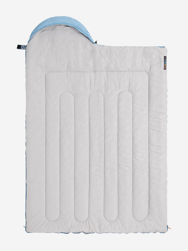 Мешок спальный Naturehike Envelope Down L350, (190+30)х75 см, (левый) (ТК: +3C), голубой