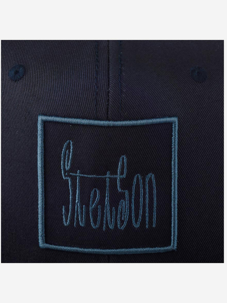 Бейсболка с прямым козырьком STETSON 7781125 BASEABALL CAP COTTON (синий)