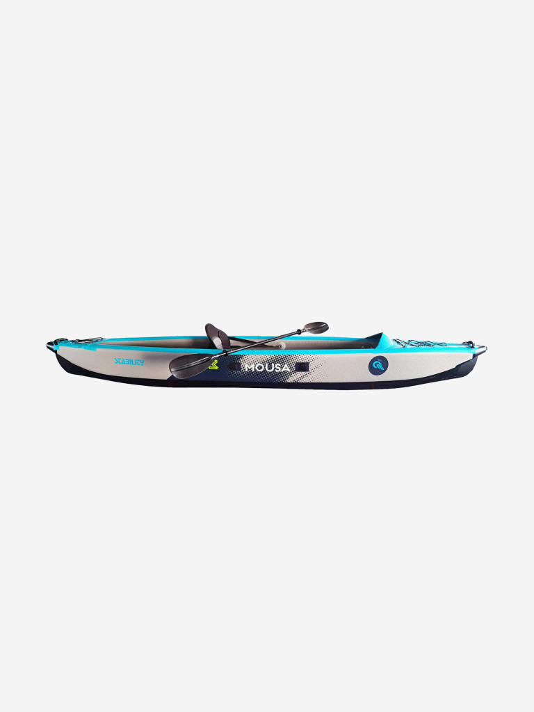 Каяк надувной Mousa Adventure Stability 391 см, 1-местный