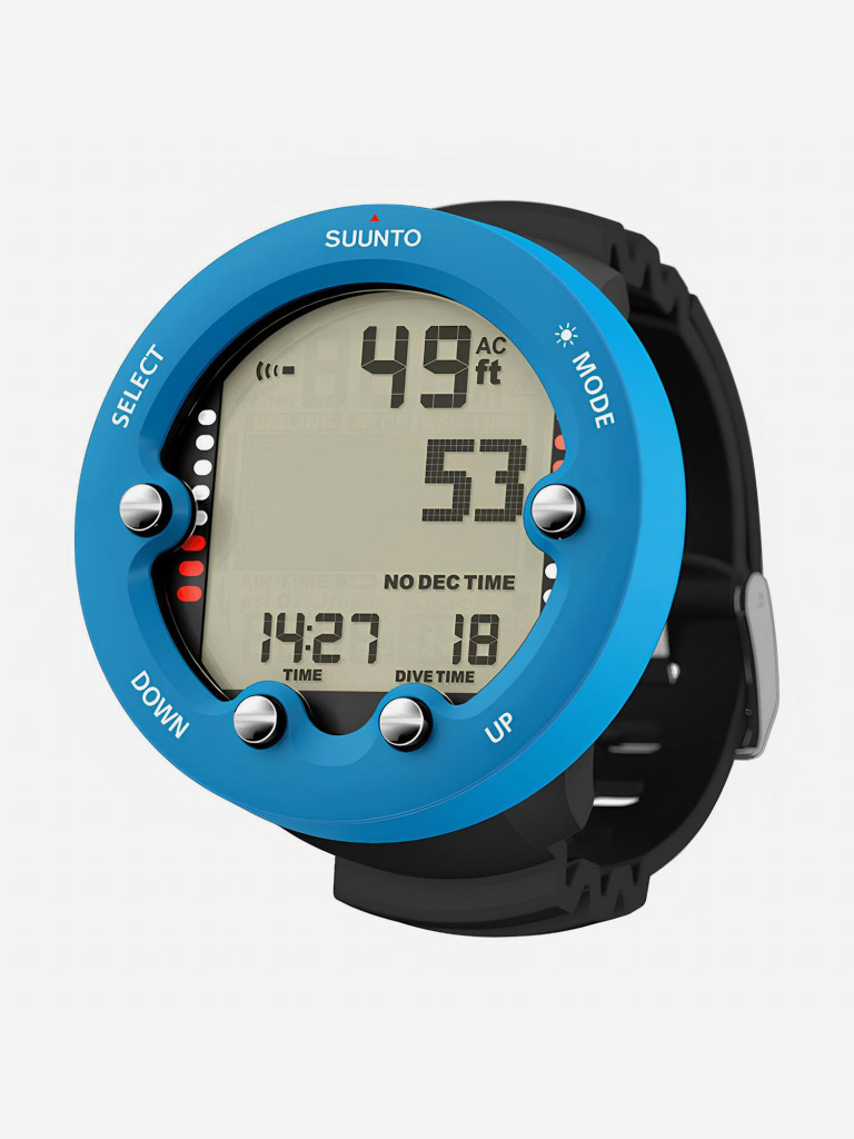 Компьютер для дайвинга SUUNTO ZOOP NOVO BLUE (SS021644000) Голубой цвет —  купить за 37890 руб. со скидкой 10 %, отзывы в интернет-магазине Спортмастер