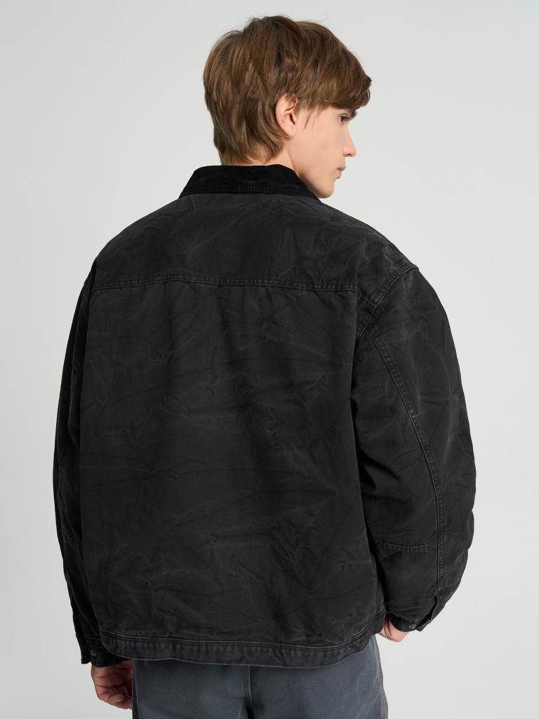Легкая куртка мужская Vans Nico Cropped Chore Canvas Jacket