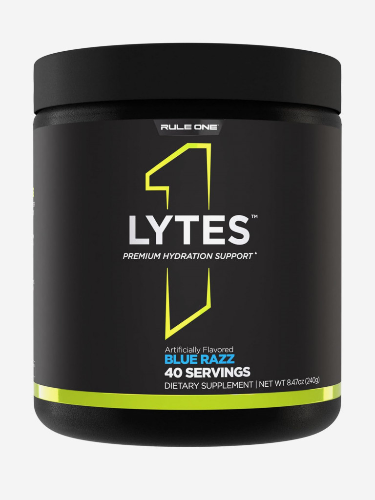 Электролиты Rule 1 LYTES, 240 г, Голубая малина