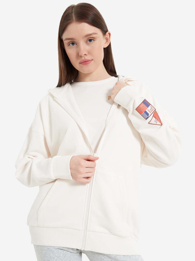 Толстовка женская оверсайз FILA Бежевый 2499₽