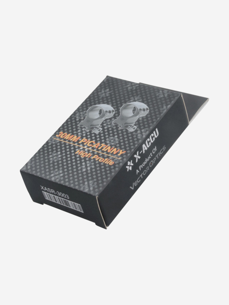 Кольца для прицела Vector Optics XASR-3003, на планку Picatinny, диаметр 30 мм, высота 35 мм, небыстросъемные
