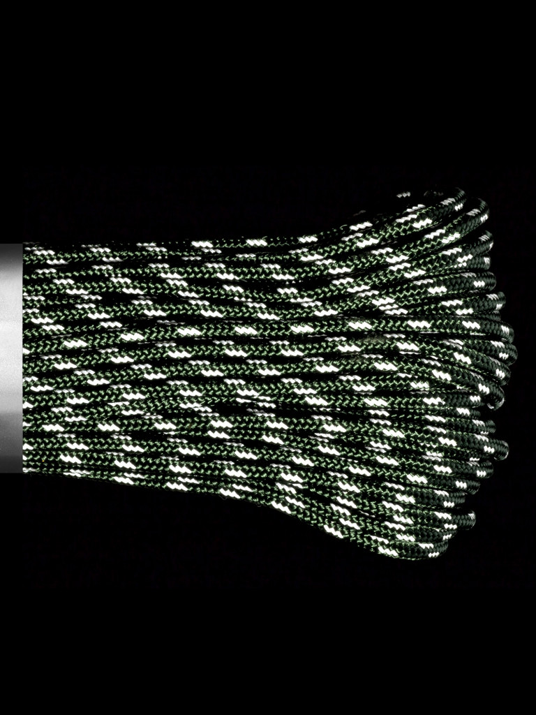 Паракорд 275 (мини) CORD nylon 30м RUS световозвращающий (hunter)