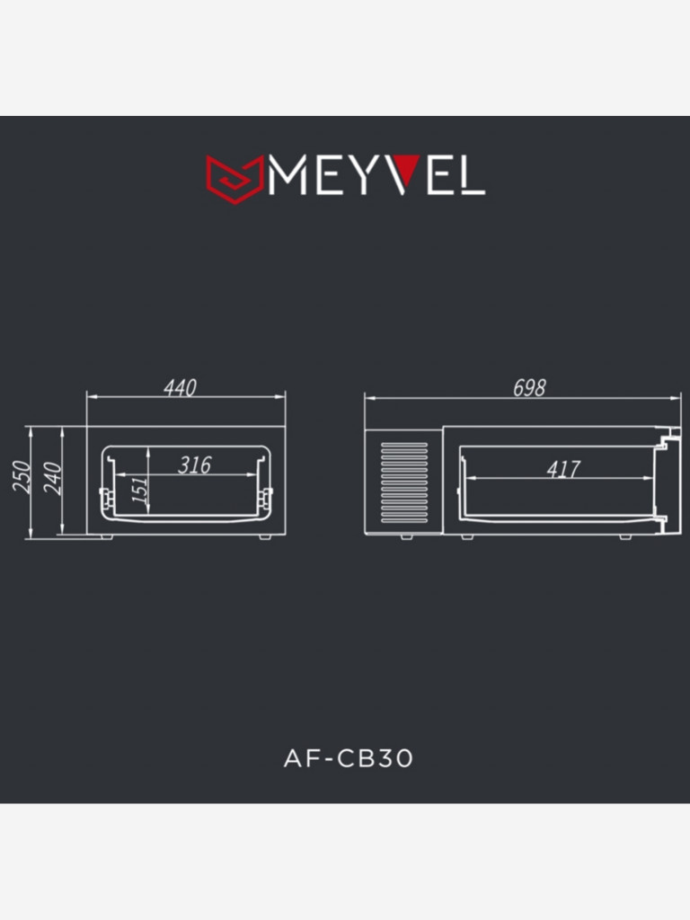 Автохолодильник Meyvel AF-CB30