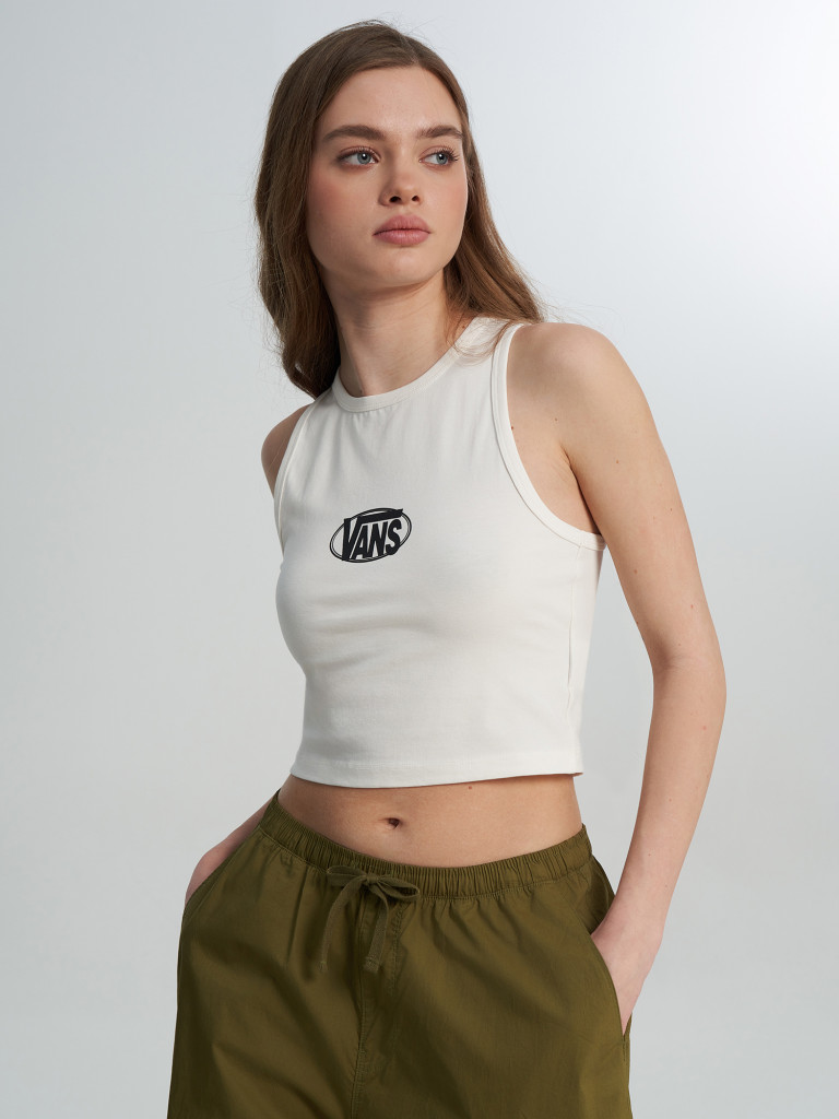 Майка женская Vans Oval Logo Tank